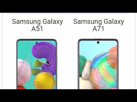 Samsung galaxy a50 vs samsung galaxy a71