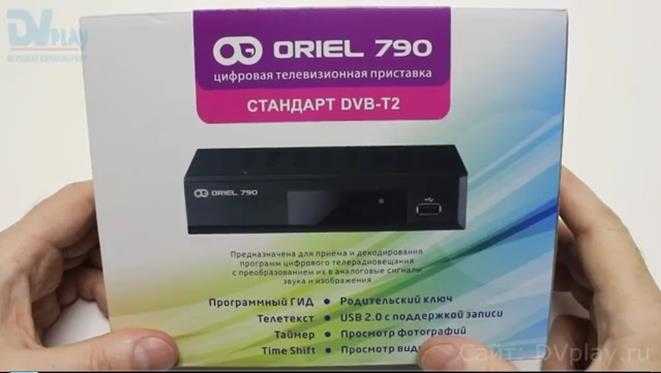 Приставка цифрового телевидения oriel-421: описание, характеристики