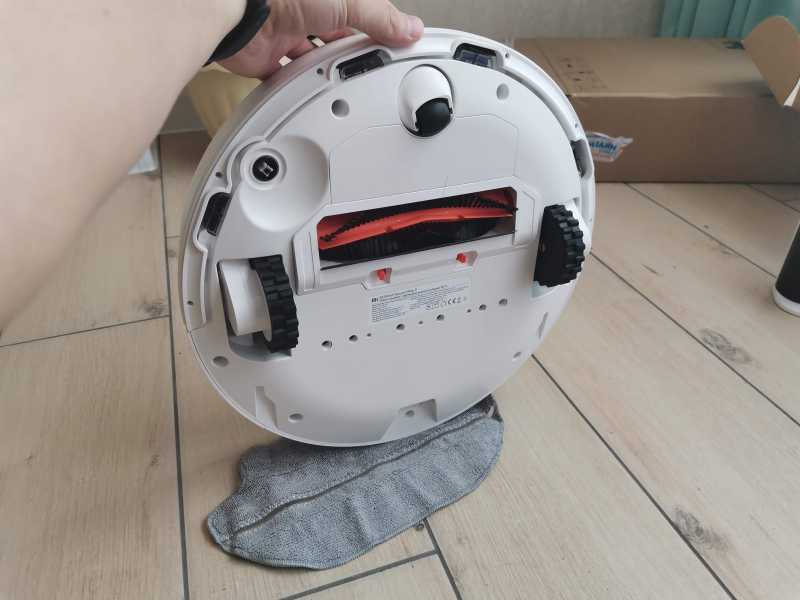 Xiaomi mi robot vacuum-mop p с объединенным резервуаром для мусора и жидкости