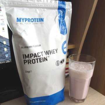 Impact whey 1000 гр - 2,2lb (myprotein)