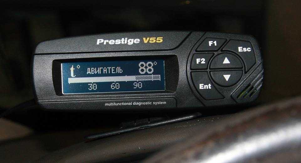 Бортовой компьютер prestige-v55-can plus - жк-дисплей,  установка на лобовое стекло, приборную панель, голосовое оповещение