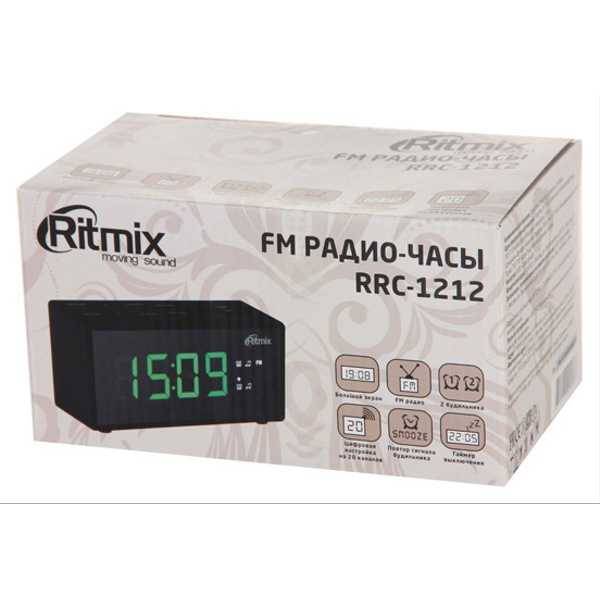 Ritmix rrc-1830 — часы с функцией цифрового радио