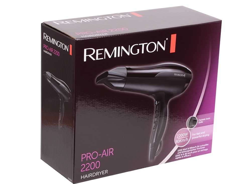 Фен для волос ремингтон (remington): обзор лучших моделей, отзывы