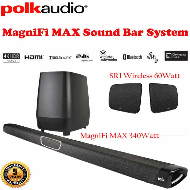 Polk magnifi max sr review – wireless surround sound!