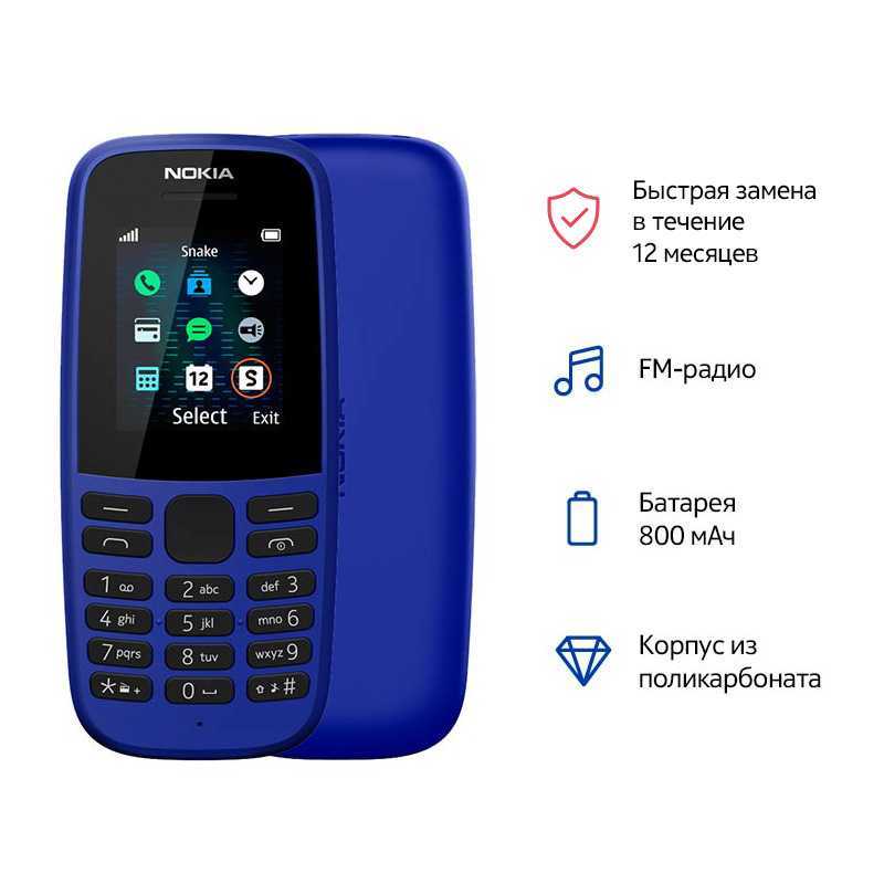 В россии вышли сверхдешевые 4g-мобильники nokia «для параноиков». фото