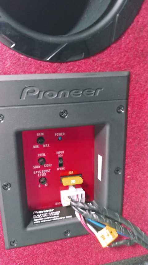 Pioneer ts wx300a схема подключения