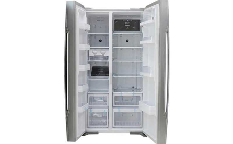 Холодильник (side-by-side) samsung rs63r5571sl купить от 89989 руб в воронеже, сравнить цены, отзывы, видео обзоры и характеристики - sku3948422