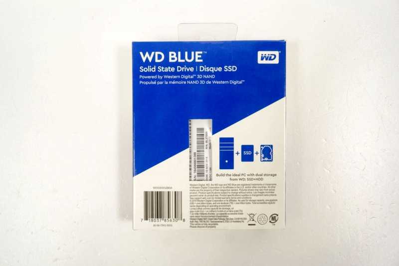 Ssd диск western digital blue 500 гб wds500g2b0b sata