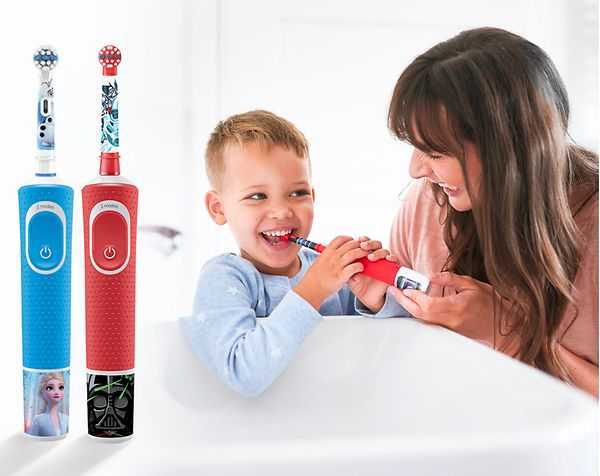 Детские электрические зубные щетки oral-b: «холодное сердце» и vitality kids «тачки», smart 4 junior sensi и другие варианты для детей