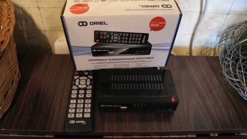 Приставка цифрового телевидения oriel-421: описание, характеристики