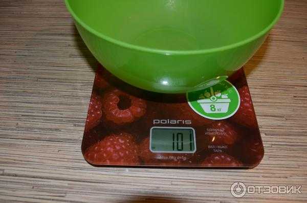 Кухонные весы polaris pks 0832dg red