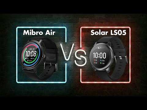 Amazfit bip s vs haylou smart watch solar ls05