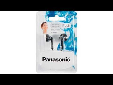 Panasonic RP-HV094 - короткий, но максимально информативный обзор. Для большего удобства, добавлены характеристики, отзывы и видео.