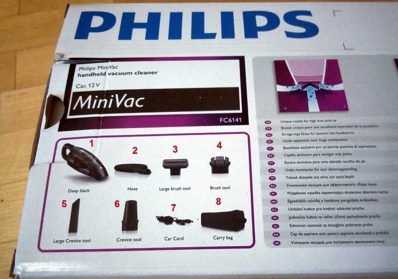 Автомобильный пылесос philips minivac fc6141/01 купить за 3699 руб в волгограде, отзывы, видео обзоры и характеристики - sku2616599