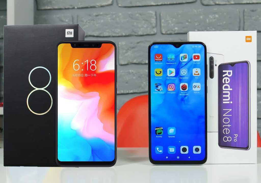Xiaomi pocophone f1 vs xiaomi redmi note 8t: в чем разница?