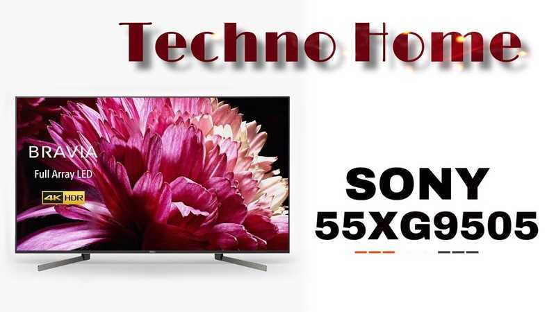 Обзор 55. Sony 9505 XG режим отключения изображения.