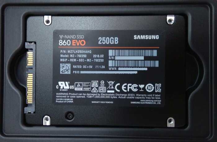 Samsung  860 evo 250gb (mz-76e250bw) отзывы