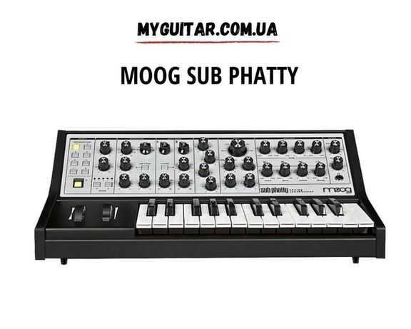 Moog Sub Phatty - короткий, но максимально информативный обзор. Для большего удобства, добавлены характеристики, отзывы и видео.