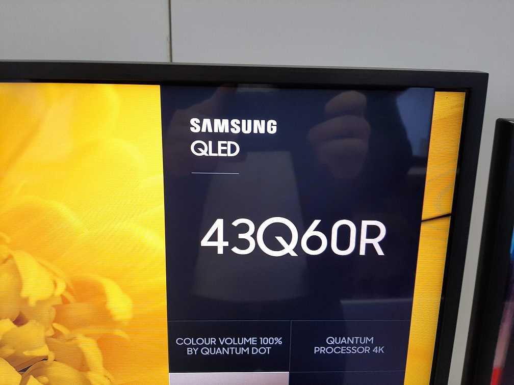 Samsung qe43ls01tau 4k hdr интерьерный телевизор