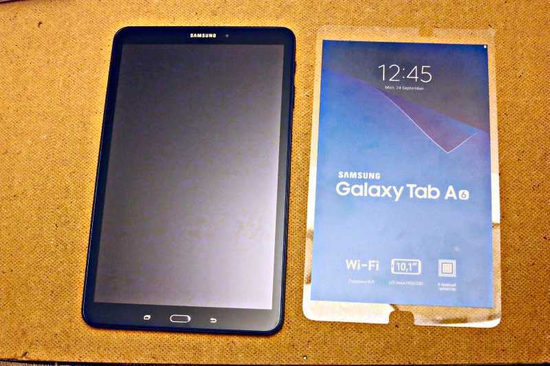 Samsung galaxy tab a 10.1 (sm-t580) обзор: спецификации и цена