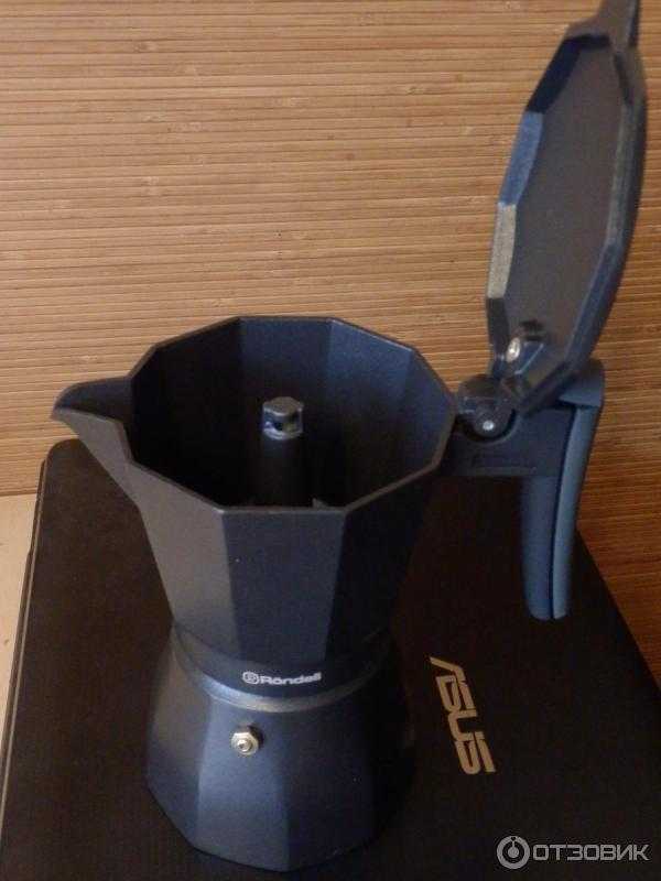 Гейзерная кофеварка rondelll: модели kafferro, отзывы