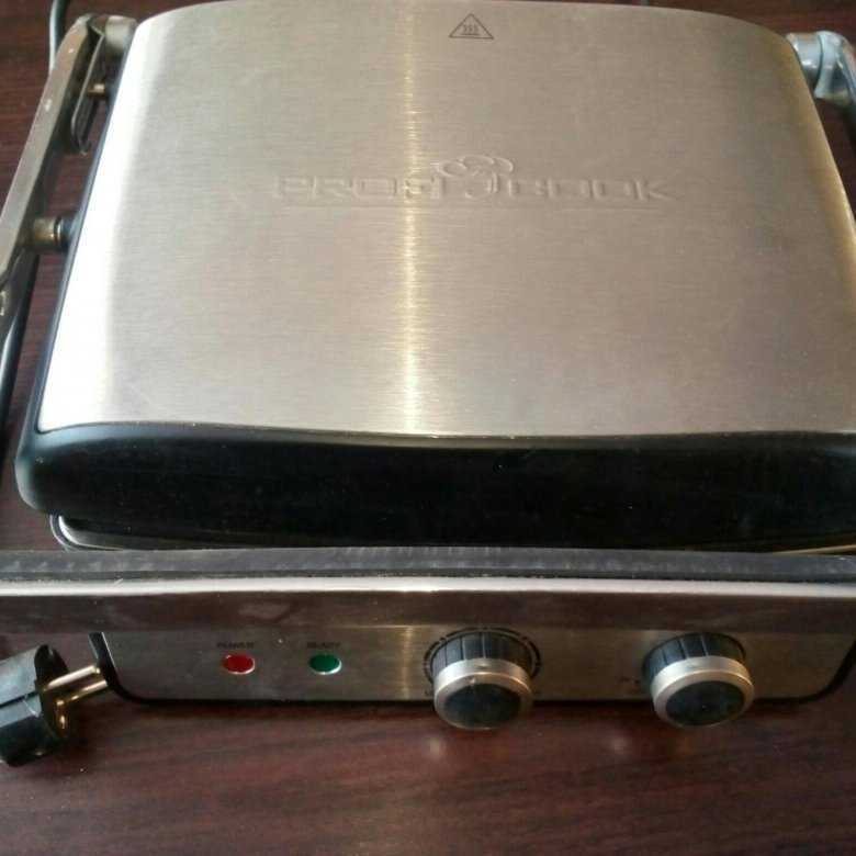 Электрогриль profi cook pc-kg 1029 (501029) (нерж.сталь/черный) купить за 6390 руб в челябинске, отзывы, видео обзоры и характеристики - sku1090840