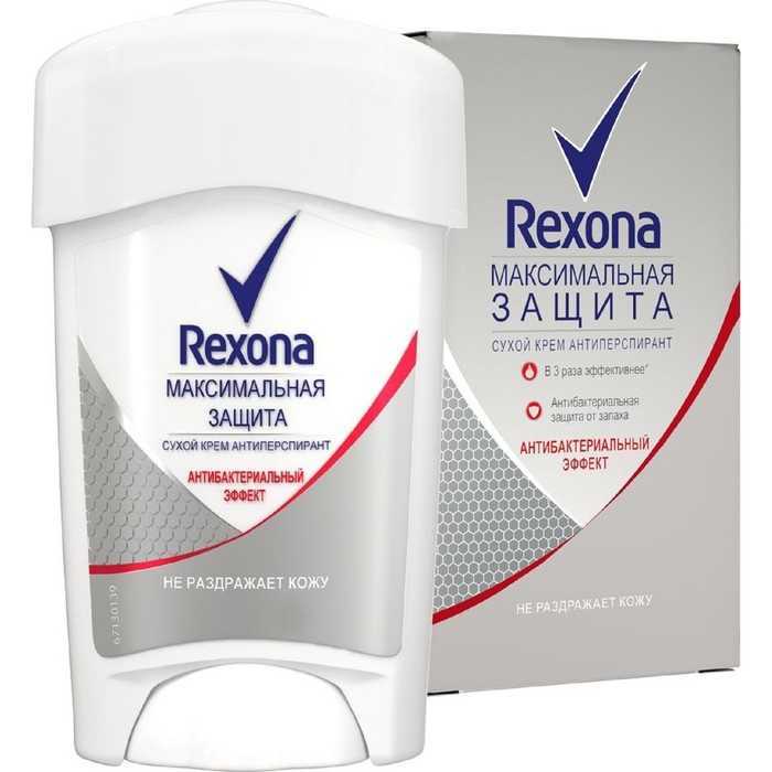 Антиперспирант-крем "максимальная защита на 48 часов" от rexona