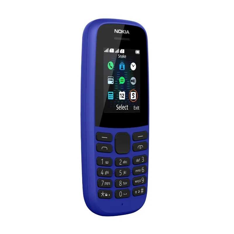 Nokia 105 ss 2019 (синий)