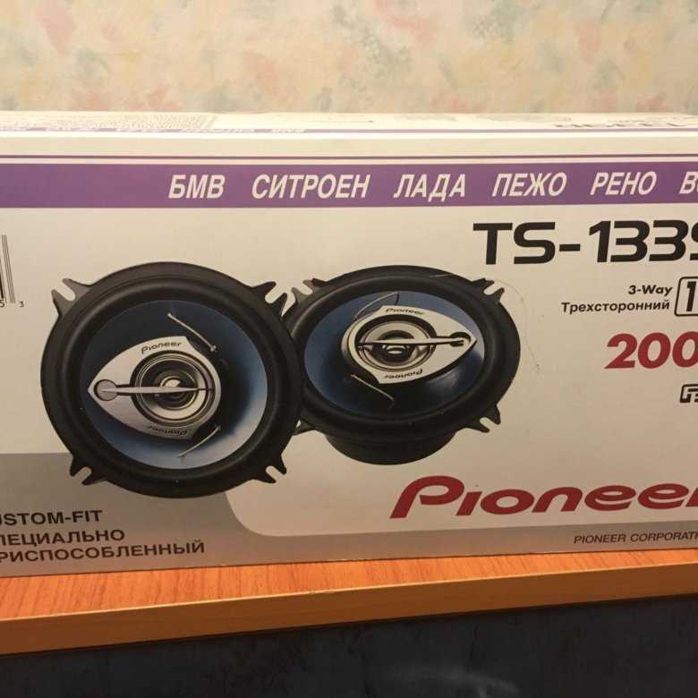 Автоакустика pioneer ts-1339r