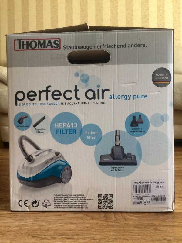 Thomas Perfect Air Animal Pure - короткий, но максимально информативный обзор. Для большего удобства, добавлены характеристики, отзывы и видео.